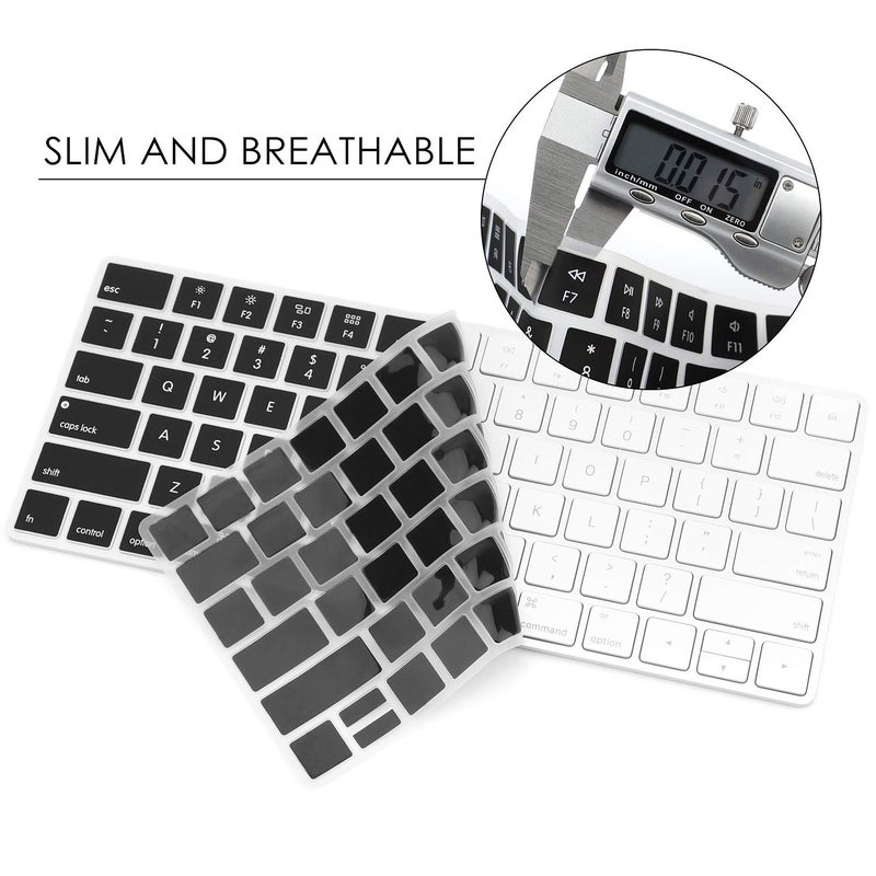 Allinside Black Cover for Apple Magic Keyboard (MLA22LL/A) with US Layout - Image 4
